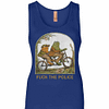 Inktee Store - Frog And Toad Fuck The Police Women Jersey Tank Top Image