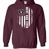 Inktee Store - Oakland Raiders Best Dad Ever Independence Day American Flag Hoodies Image