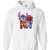 Inktee Store - Deadpool And Stitch Hoodies Image