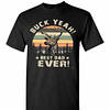 Inktee Store - Hunting Buck Yeah Best Dad Ever Vintage Men'S T-Shirt Image