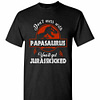 Inktee Store - T-Rex Don'T Mess With Papasaurus You'Ll Get Juresskicked Men'S T-Shirt Image