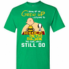 Inktee Store - Some Of Us Grew Up Listening To Nkotb Snoopy And Peanut Men'S T-Shirt Image