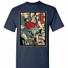 Inktee Store - Samurai Climb The Mountain Men'S T-Shirt Image