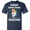 Inktee Store - Unicorn Forget Daddy Shark I'M A Dadacorn Men'S T-Shirt Image