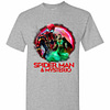 Inktee Store - Spider Man Far From Home Spiderman And Mysterio Men'S T-Shirt Image