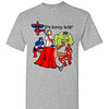 Inktee Store - Jesus Cross It'S Heavy Huh Avengers Superhero Men'S T-Shirt Image