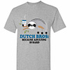 Inktee Store - Sloth Dutch Bros Because Is Hard Men'S T-Shirt Image