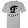 Inktee Store - Valar Morghulis Arya Stark Not Today Game Of Thrones Men'S T-Shirt Image