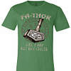 Inktee Store - Marvel Avengers Fa-Thor Like A Dad But Way Cooler Premium T-Shirt Image