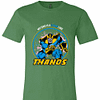 Inktee Store - Marvel Fathers Day My Dad Is A Titan Like Thanos Premium T-Shirt Image