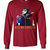 Inktee Store - Maleficent Nicest Mean Teacher Ever Long Sleeve T-Shirt Image