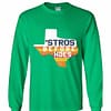 Inktee Store - Houston Astros Inspired Stros Before Hoes Long Sleeve T-Shirt Image