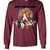 Inktee Store - Freddie Mercury And His Cats Don'T Stop Me Meow Long Sleeve T-Shirt Image