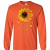 Inktee Store - Disney Mickey Mouse Sunflower You Are My Sunshine Long Sleeve T-Shirt Image