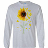 Inktee Store - Disney Mickey Mouse Sunflower You Are My Sunshine Long Sleeve T-Shirt Image