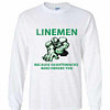 Inktee Store - Linemen Because Quarterbacks Need Heroes Too T Long Sleeve T-Shirt Image