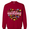 Inktee Store - I Am A Marvelaholic Marvel Aholic Avengers Sweatshirt Image