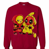 Inktee Store - Ryan Reynolds Pikachu Deadpool Sweatshirt Image