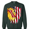 Inktee Store - Budweiser American Flag Independence Day 4Th Of July Sweatshirt Image