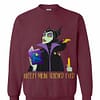 Inktee Store - Maleficent Nicest Mean Teacher Ever Sweatshirt Image