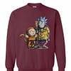 Inktee Store - Rick And Morty Dragon Ball Sweatshirt Image