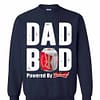 Inktee Store - Dad Bod Powered By Budweiser Sweatshirt Image