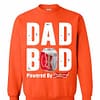 Inktee Store - Dad Bod Powered By Budweiser Sweatshirt Image