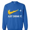 Inktee Store - Bud Light Just Drink It Nike Sweatshirt Image