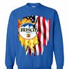 Inktee Store - Busch Light American Flag Independence Day 4Th Of July Sweatshirt Image