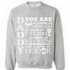 Inktee Store - Daddy You Are As Brave As Jon Snow As Smart As Tyrion Sweatshirt Image