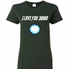 Inktee Store - I Love You 3000 - Avengers Iron Man Women'S T-Shirt Image