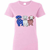 Inktee Store - Dachshund 4Th July Independence Day American Flag Women'S T-Shirt Image