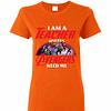Inktee Store - I Am A Teacher Unless The Avengers Need Me Women'S T-Shirt Image