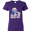 Inktee Store - Too Cool For British Rule George Washington Women'S T-Shirt Image