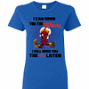 Inktee Store - Aladdin Deadpool I Can Show You The Worl I Will Show D Women'S T-Shirt Image