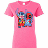 Inktee Store - Deadpool And Stitch Women'S T-Shirt Image