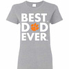 Inktee Store - Best Father'S Day Clemson Tigers Dad Women'S T-Shirt Image