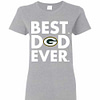 Inktee Store - Best Father'S Day Green Bay Packers Dad Women'S T-Shirt Image