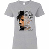 Inktee Store - Erik Killmonger Bury Me In The Ocean With My Ancestors Women'S T-Shirt Image