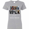 Inktee Store - Funny John Wick Signature Keanu Reeves Women'S T-Shirt Image