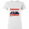 Inktee Store - I Am A Librarian Unless Avengers Need Me Women'S T-Shirt Image