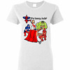 Inktee Store - Jesus Cross It'S Heavy Huh Avengers Superhero Women'S T-Shirt Image