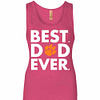 Inktee Store - Best Father'S Day Clemson Tigers Dad Womens Jersey Tank Top Image
