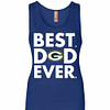 Inktee Store - Best Father'S Day Green Bay Packers Dad Womens Jersey Tank Top Image