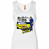 Inktee Store - Low Rider And Old Gangster Cholo Womens Jersey Tank Top Image