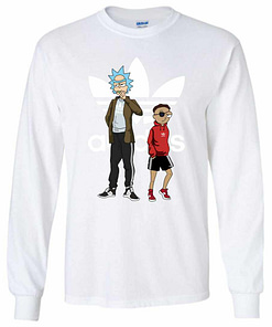 Rick And Morty Adidas Long Sleeve T-Shirt