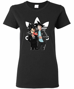 Dragonball Adidas Goku And Vegeta Women’s T-Shirt