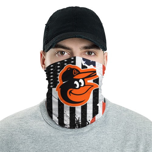 Baltimore Orioles 9 Bandana Scarf Sports Neck Gaiter No1194 Face Mask