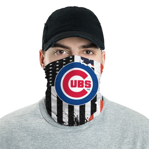 Chicago Cubs 9 Bandana Scarf Sports Neck Gaiter No1597 Face Mask