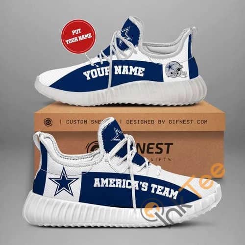 Dallas Cowboys Personalized Customize Yeezy Boost